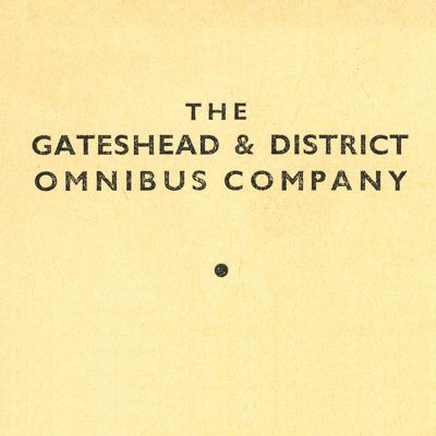 Gateshead & District Omnibus Company